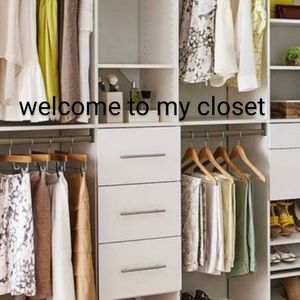 welcome to my closet